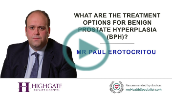 What are the treatment options for Benign Prostate Hyperplasia (BPH)?